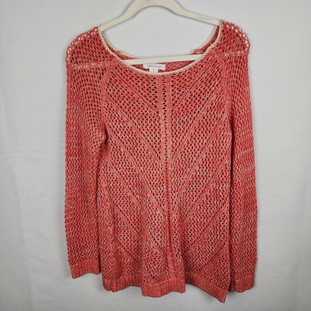 John Paul Richard Open Knit Sweater S